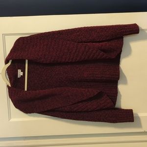 Ava & Viv Burgundy Cardigan